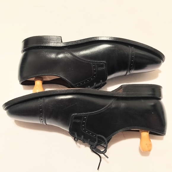 ALLEN EDMONDS "Clifton" Cap Toe Brogue Dress Shoes 3308 Men's Size 8 D - Picture 5 of 12